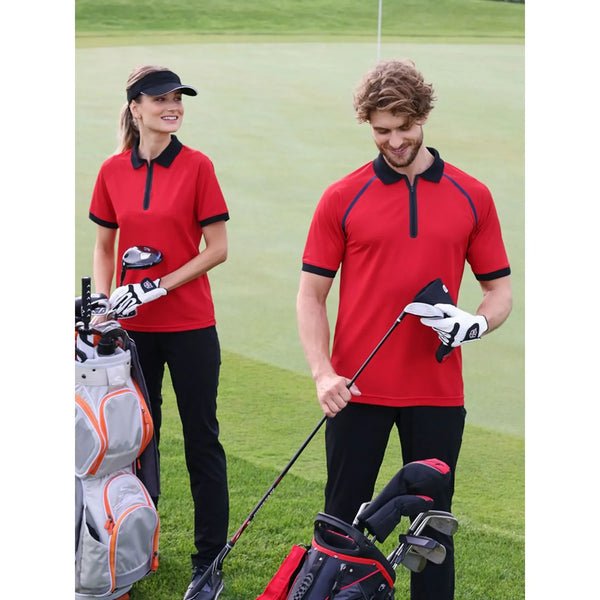 Polo Ladies Zip - personalizzabile con logo