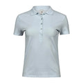 Polo Ladiess Luxury Stretch azzurro / S - personalizzabile con logo