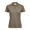 Polo Ladiess Luxury Stretch beige / S - personalizzabile con logo
