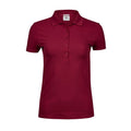 Polo Ladiess Luxury Stretch Deep Red / S - personalizzabile con logo
