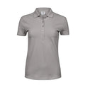 Polo Ladiess Luxury Stretch Stone / S - personalizzabile con logo