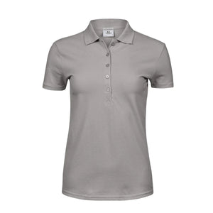 Polo Ladiess Luxury Stretch Stone / S - personalizzabile con logo