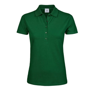 Polo Ladiess Luxury Stretch verde / S - personalizzabile con logo