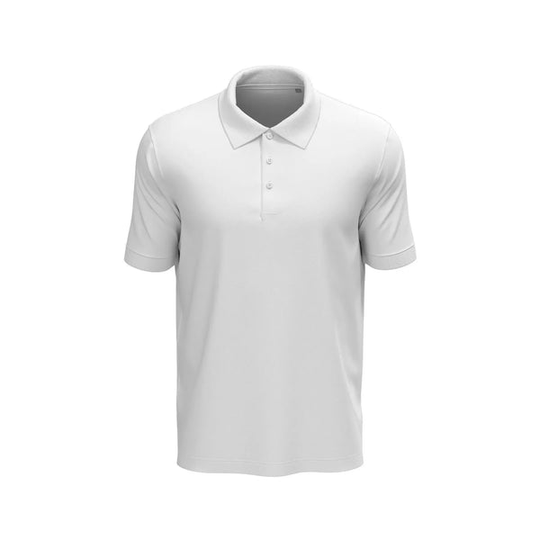 Polo Lux bianco / S - personalizzabile con logo