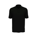 Polo Lux nero / S - personalizzabile con logo