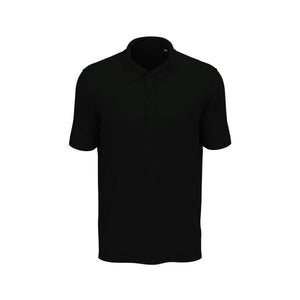 Polo Lux nero / S - personalizzabile con logo