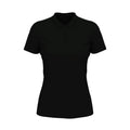 Polo Lux nero / XS - personalizzabile con logo