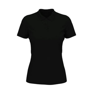 Polo Lux nero / XS - personalizzabile con logo