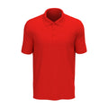 Polo Lux rosso / S - personalizzabile con logo