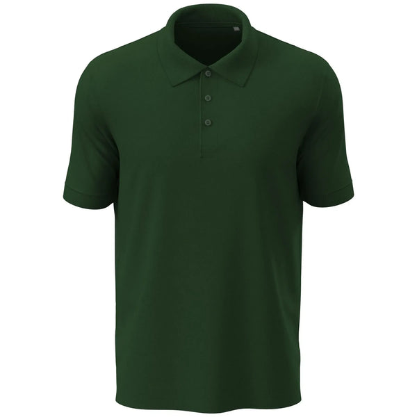 Polo Lux verde / S - personalizzabile con logo
