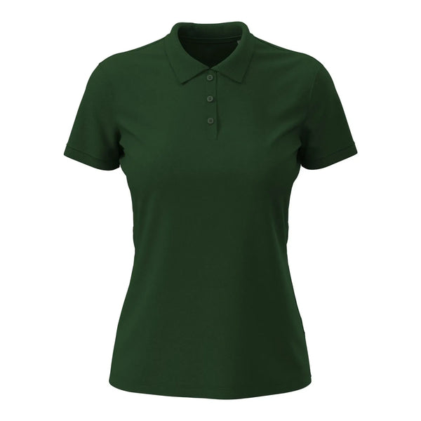 Polo Lux verde / XS - personalizzabile con logo