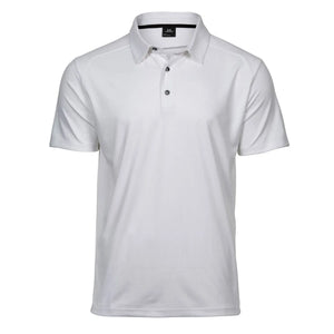 Polo Luxury Sport bianco / S - personalizzabile con logo