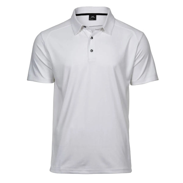 Polo Luxury Sport bianco / S - personalizzabile con logo