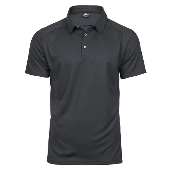 Polo Luxury Sport grigio / S - personalizzabile con logo