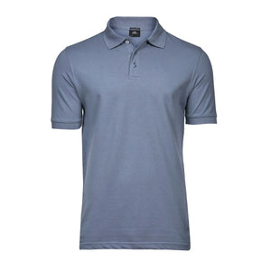 Polo Luxury Stretch azzurro / S - personalizzabile con logo