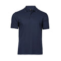 Polo Luxury Stretch blu / S - personalizzabile con logo