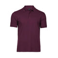 Polo Luxury Stretch bordeaux / S - personalizzabile con logo