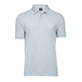 Polo Luxury Stretch Ice Blue / S - personalizzabile con logo