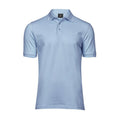 Polo Luxury Stretch Light Blue / S - personalizzabile con logo