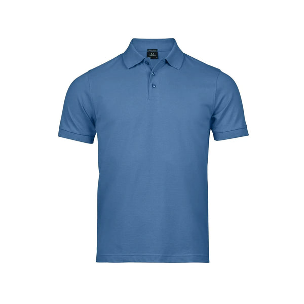 Polo Luxury Stretch ocean blue / S - personalizzabile con logo