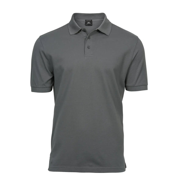 Polo Luxury Stretch Powder Grey / S - personalizzabile con logo