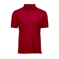Polo Luxury Stretch rosso / S - personalizzabile con logo