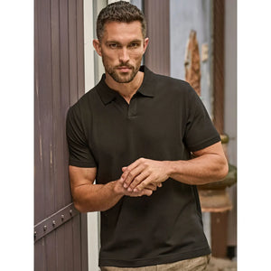 Polo Luxury Stretch V-Neck - personalizzabile con logo