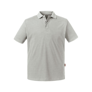 Polo Men Pure Organic grigio / S - personalizzabile con logo