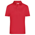 Polo Mens Active rosso / S - personalizzabile con logo