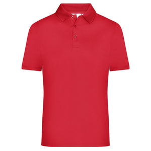 Polo Mens Active rosso / S - personalizzabile con logo