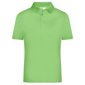 Polo Mens Active verde / S - personalizzabile con logo