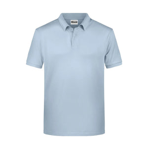 Polo Mens Basic azzurro / S - personalizzabile con logo