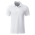 Polo Mens Basic bianco / S - personalizzabile con logo