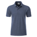 Polo Mens Basic blu / S - personalizzabile con logo