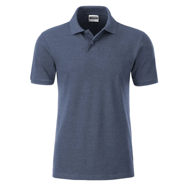 Polo Mens Basic blu / S - personalizzabile con logo