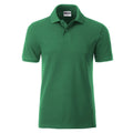 Polo Mens Basic irish-green / S - personalizzabile con logo