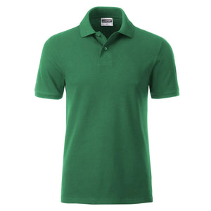 Polo Mens Basic irish-green / S - personalizzabile con logo