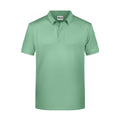 Polo Mens Basic jade-green / S - personalizzabile con logo