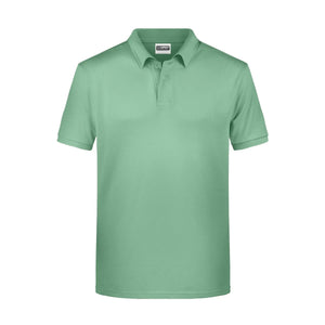 Polo Mens Basic jade-green / S - personalizzabile con logo