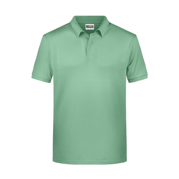 Polo Mens Basic jade-green / S - personalizzabile con logo