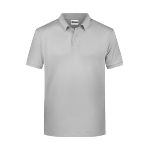 Polo Mens Basic soft-grey / S - personalizzabile con logo