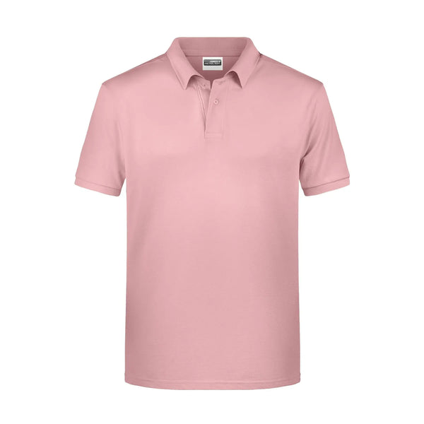 Polo Mens Basic soft pink / S - personalizzabile con logo