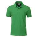 Polo Mens Basic verde / S - personalizzabile con logo