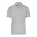 Polo Mens Bio Stretch- Work - Solid grey-heather / XS - personalizzabile con logo