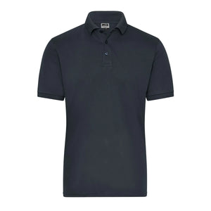 Polo Mens Bio Stretch- Work - Solid grigio / XS - personalizzabile con logo