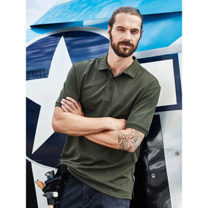Polo Mens Bio Stretch- Work - Solid - personalizzabile con logo