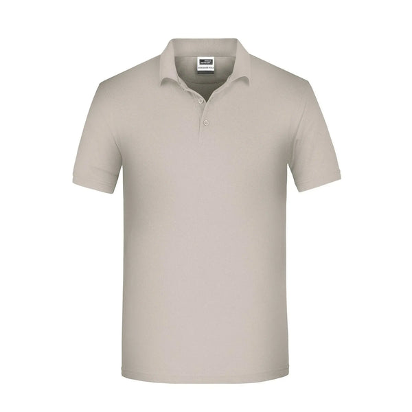 Polo Mens Bio Workwear beige / XS - personalizzabile con logo