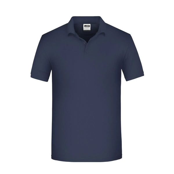Polo Mens Bio Workwear blu / XS - personalizzabile con logo