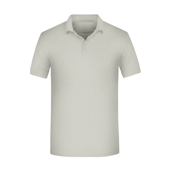Polo Mens Bio Workwear Cement / XS - personalizzabile con logo
