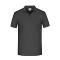 Polo Mens Bio Workwear dark-grey / XS - personalizzabile con logo